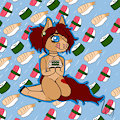 Sushi Noms!  by mladyhooves