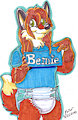 Annoying Political Diaperfur Pic For Bernie Sanders (diaper)