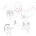 PackRat and the RatPack in DBZ (Toriyama) style by: The_Mike by BooRat