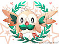 Rowlet by ChikoritaMoon