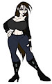 Goth Girl Cassandra Black