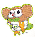 Rowlet The Diapered Grass Starter (diaper)
