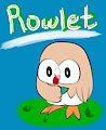 Rowlet- Lollipop by MidnightPrime