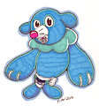 Popplio The Diapered New Water Starter [ diaper ]