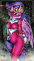 Power Ponies Folio (2/6) - Masked Matter-Horn by Nekome