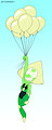 Peridot balloons by jenfoxworth