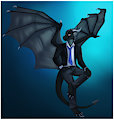 Business dragon (by Aimee-Lesley-Sim)