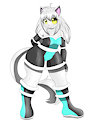Cindy the Cybercat by MystikalAurora
