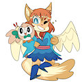 Rowlet and Litten, We Choose You! by JadeA