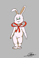 White bunny