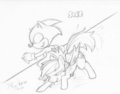 Sonic vs Rainbow Dash