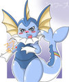 スーツ泳ぐ シャワーズ (vaporeon swim suit)Vappy by kindred