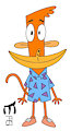 Lazlo In Rocko's Clothes