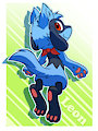 Leon, the cutest Riolu by Yuguni