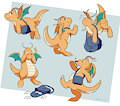 Postman Dragonite by Yuguni