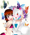 SAKI AND CARAMELL by alondra17