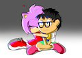 Amy, she loves me.