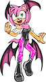 Amy Rose as Morrigan by 10eleven