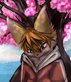 Under the cherry tree