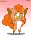 Vulpix chib by jenfoxworth