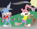 Zombie Buster and Babs