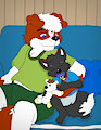 "Cuddles and snuggle huggies!"