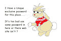 Bunny password by 1EasterBunny