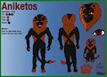 Egg Adopt Hatchling #8 Aniketos ref sheet
