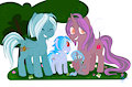 MLPOC: COMM Family Portrait by feathersnfluff