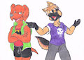 Breihzlander and Kurfust joking by dingopatagonico