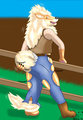 Rubber flaming wolf. Part 1