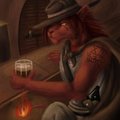 Cowboy!Red XIII by Machinari