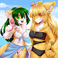 With out Swimsuit YCH by Sollyz