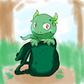 Taneragon Cub by bulbabenz