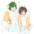 Sundyz (C) Male & Haruz by Sollyz