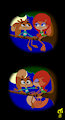 Scaredy and Sue Sitting in a Tree...