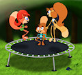 Squirrel Family Fun