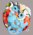 Vaporeon rice by jyunintoiro
