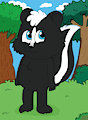 Cute Skunk by Pumpkaboo