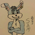 My Ottsel Sona, Sam by MaxHaruKitsune