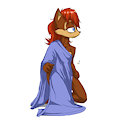 Doodle: Sally In A Blanket