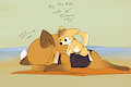 Babysitting at the Beach 2 by dimenianz
