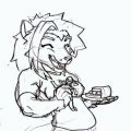 Hopey Wolf - Pie 