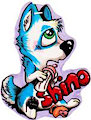 Shino Puppy Kitsu Badge v2.0 by ShinoPuppy