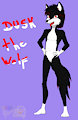 Dusk the Wolf by MozzlynArts