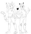 Cop buddies by BlueChika 