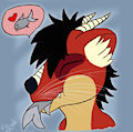 [Not my art] - F&eacute;lix R&ecirc;verie - Onomnom feesh <3 by Lixeon