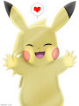 Sticking Pikachu