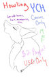 $2 YCH Howling Canine