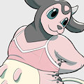 Sporty Miltank by LazyAmp